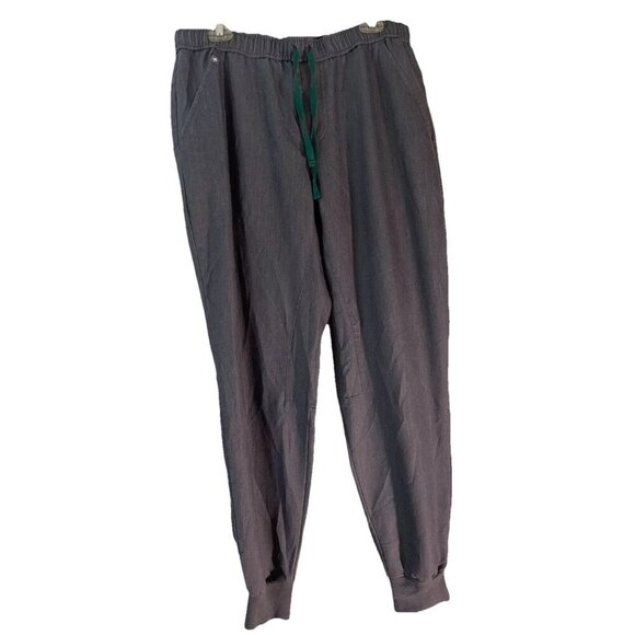 Figs Technical Collection Pants Mens XL Gray Drawstring Nurse Scrubs Jogger - Picture 7 of 8